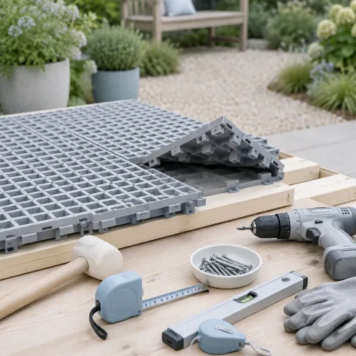 Bien choisir son caillebotis en résine pour les allées et terrasses de jardin