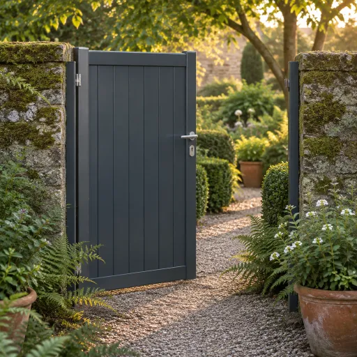 Comment choisir un portail Saphir en aluminium pour structurer et protéger son jardin
