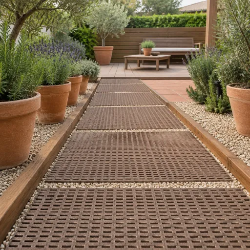 Bien choisir son caillebotis en résine pour les allées et terrasses de jardin