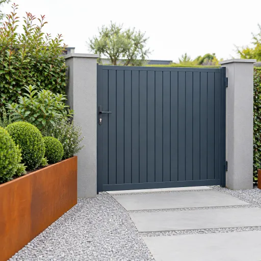Comment choisir un portail Saphir en aluminium pour structurer et protéger son jardin