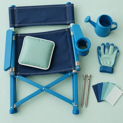 Comment choisir une chaise de metteur en scène pour enfant adaptée au jardin