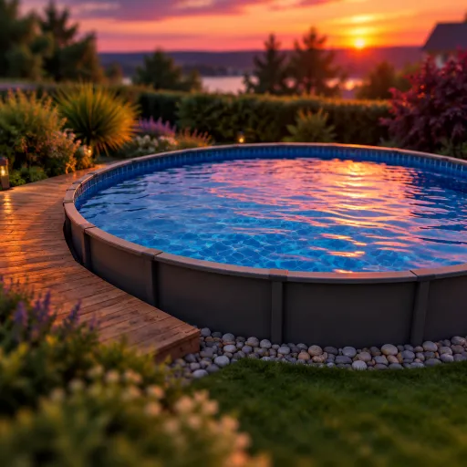 Bien choisir une piscine Intex ronde 5,49 x 1,32 pour sublimer son jardin