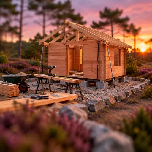 Choisir un cabanon en bois dans les Landes pour structurer son jardin