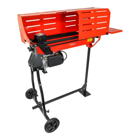 Fendeur de bûche hydraulique 7T horizontal - avec support - Moteur 2300W - Longueur de fendage 52cm - 2 roues - Fendeuse à bois