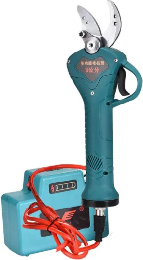 VGVSBG Sécateur électrique Professionnel Sécateur électrique sans Fil Outil de Jardinage de Branches de Jardin tranchantes à Double Usage avec Batterie au Lithium de 2,5 Ah et 6 Ah Diamèt