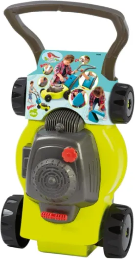 Jouets Ecoiffier - 4280 - Tondeuse à Gazon Grande Coupe pour Enfants - Jeu d'imitation de Plein air - Dès 18 Mois - Fabriqué en France