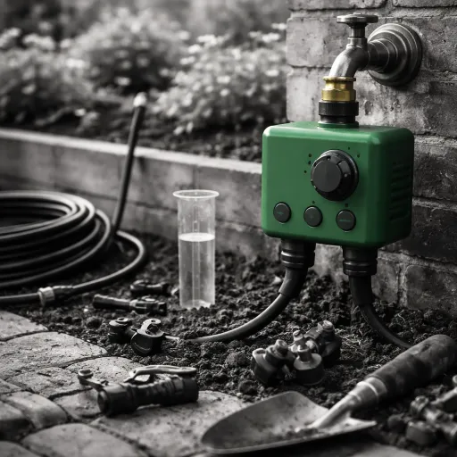 Programmateur connecté au jardin : installer une routine d'arrosage qui s'adapte à la météo sans application capricieuse