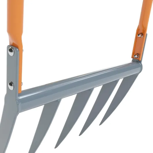 Grelinette TERRADIX 5x300 - ameublissement Optimal en Profondeur et aération des Plates-Bandes - pour Une Constitution réussie de l'humus - Largeur de Travail 50cm - Longueur des Dents 30cm