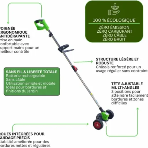 Test ROTORAZER 8en1 Venteo : l’outil de bordure qui veut tout faire (mais pas sans compromis)