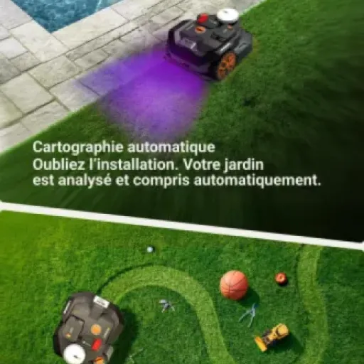Test WORX Vision Cloud 2WD WR306E : le robot tondeuse qui bosse sans fil périphérique (mais pas sans prise de tête)