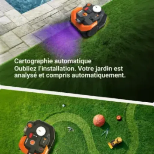 Test WORX Vision Cloud 2WD WR308E : le robot tondeuse qui promet le sans-fil… mais pas sans prises de tête
