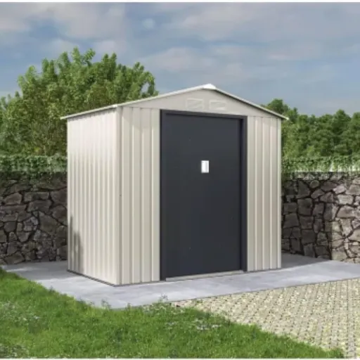 Test Abri de Jardin Métal Nebraska 4,07 m² : un cabanon correct qui fait le job si on n’est pas trop exigeant