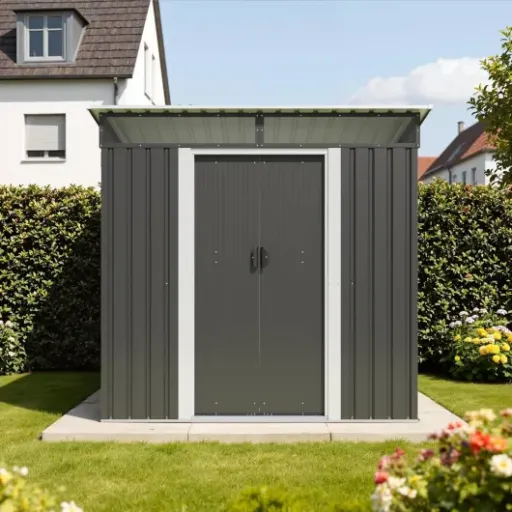 Test Triumphkey Abri de jardin métal 3,6 m³ : petit cabanon pratique mais à monter avec patience