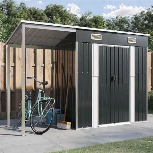 Test vidaXL Abri de Jardin avec Toit Prolongé : un cabanon pas cher qui demande de la patience au montage