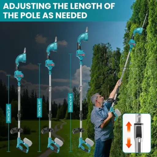 Test taille-haie télescopique 3 en 1 WingFly : l’outil pas cher qui fait (plus ou moins) le job avec vos batteries Makita