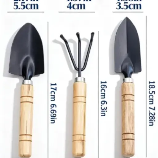Test lot de 3 petits outils de jardin : le kit basique qui fait le job pour les plantes d'intérieur