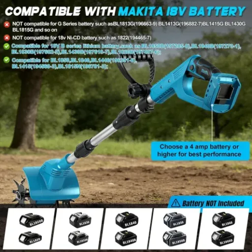 Test cultivateur sans fil Roadtime (compatible Makita 18 V) : pratique sur le papier, frustrant en vrai
