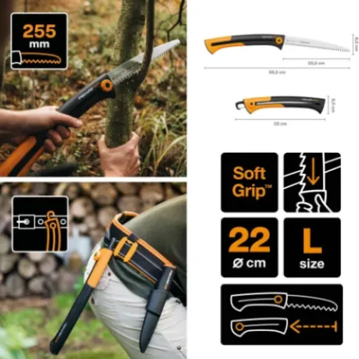 Test Fiskars Xtract SW75 : la scie pliante qui fait le job pour l’élagage et le bois vert