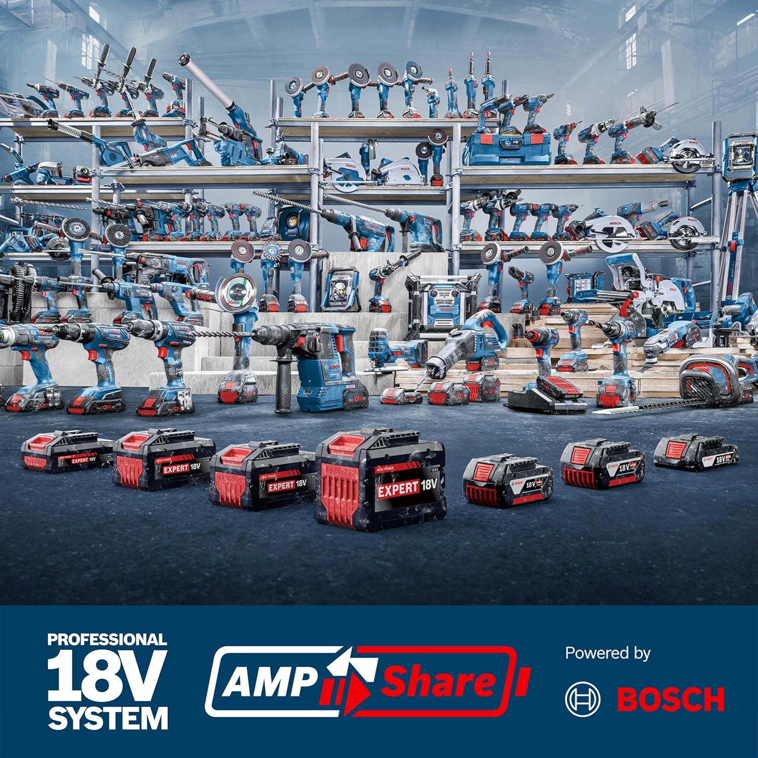18V System chargeur multi-baies GAL 18V6-8 (courant de charge : 8 A, avec adaptateur pour L-BOXX, sans batterie) Unique