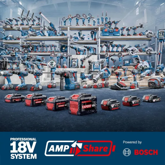 18V System chargeur multi-baies GAL 18V6-8 (courant de charge : 8 A, avec adaptateur pour L-BOXX, sans batterie) Unique