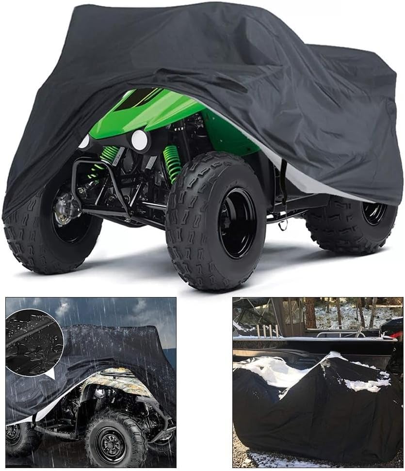 Housse de protection pour tracteur tondeuse autoportée pour garder l'équipement propre et sec (210 x 120 x 115 cm) 210*120*115cm