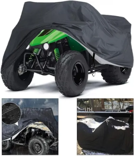 Housse de protection pour tracteur tondeuse autoportée pour garder l'équipement propre et sec (210 x 120 x 115 cm) 210*120*115cm