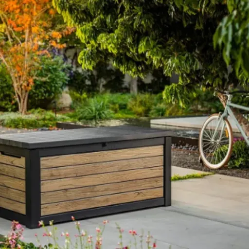 Test Keter Coffre de rangement jardin 630L Signature : le gros coffre qui fait (presque) tout