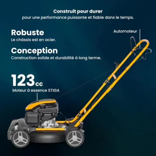 Test STIGA Multiclip 47 S : la tondeuse mulching qui fait le job sans chichis
