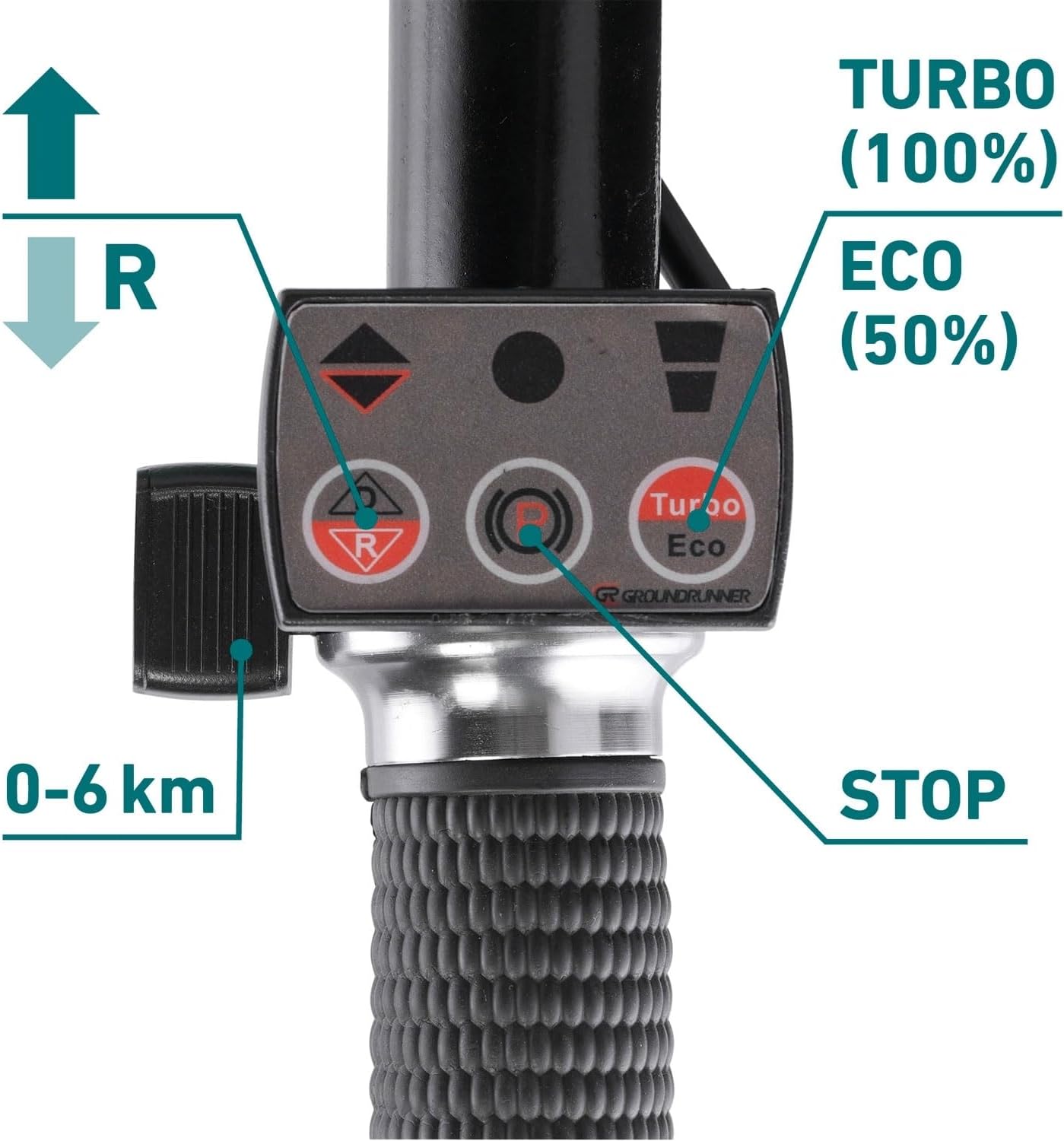 Brouette électrique avec batterie I Bac de 100 l I 260 kg capacité de charge I 500 W I 40 V Li-ion avec 6000 mAh
