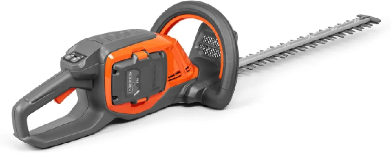 Husqvarna 215iHD45 Taille-haie sans fil – Longueur de lame 45 cm, 3000 coupes/min, 3,2 kg – Léger, puissant et bien équilibré – Commande numérique – Idéal pour les travaux de jardinage précis