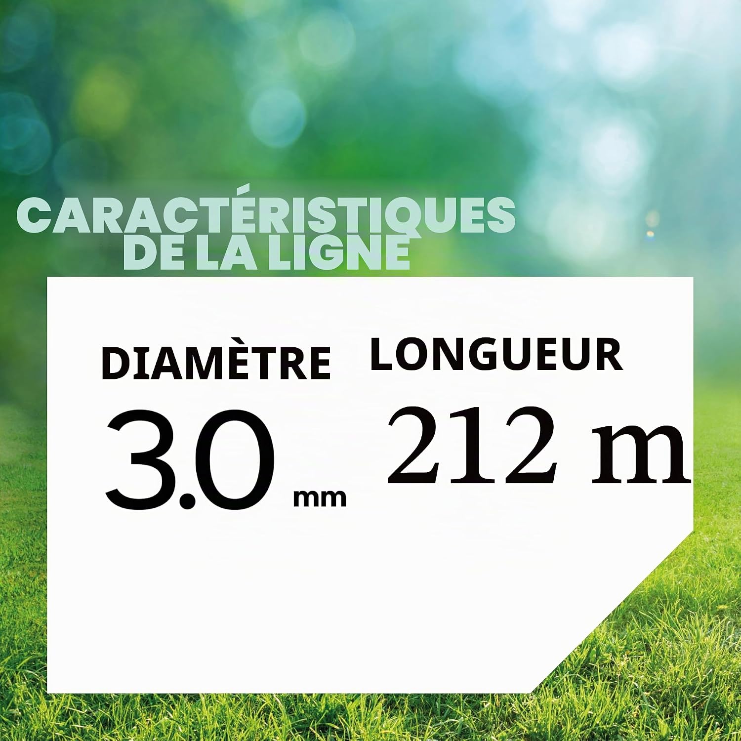 Fil de débroussailleuse Oregon Jaune Étoile 3mm, Coupe herbes hautes, mauvaises herbes, végétation dense, Fil nylon haute résistance, compatible avec modèles standards, 3.0mm x 212m (69-461-Y) 3.0 mm 212 m