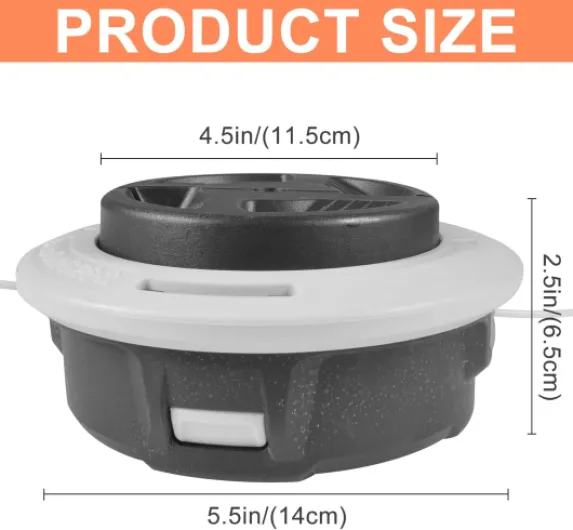 Tête de coupe de rechange AutoCut C26-2,Bobines de débroussailleuse,Tête de Fauchage de Rechange,pour Stihl FS55 FS56 FS55RT FS56R FS70 FS70R FS74 FS76 FS80 FS85 FS80R FS85R FS90 FS94 FS90R