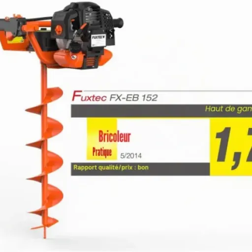 Test FUXTEC FX-EB152 : la tarière thermique qui fait le sale boulot à ta place (ou presque)