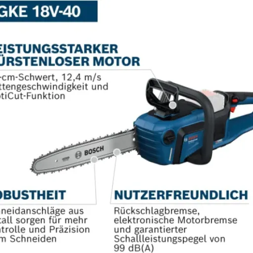 Test Bosch GKE 18V-40 : la tronçonneuse sans fil qui fait (presque) oublier le thermique