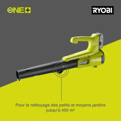 Test RYOBI RY18BLA-140 : le souffleur sans fil qui simplifie l’entretien, mais pas fait pour les gros jardins