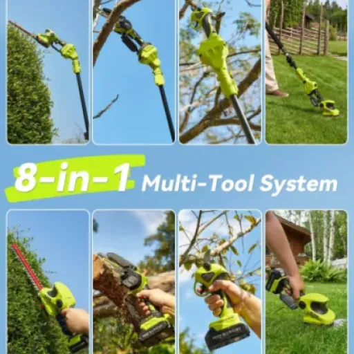 Test Supstable 8 en 1 : le combo perche, mini-tronçonneuse et taille-haies qui remplace (presque) tout dans le jardin
