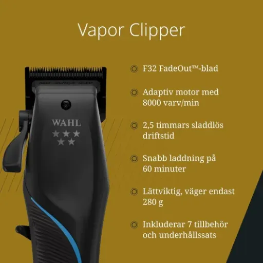 Test Wahl Vapor : une tondeuse pro qui coupe fort mais pas sans défauts