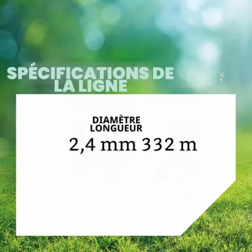 Test Fil débroussailleuse Oregon Jaune Étoile 2,4 mm : le gros rouleau qui fait le job sans broncher