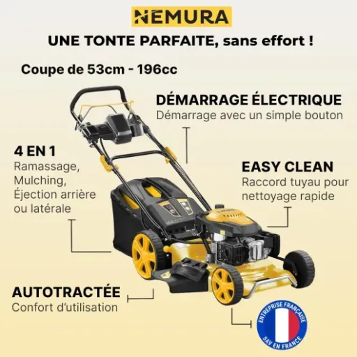 Test Nemura TD196E : une grosse thermique qui fait le boulot sans se démonter