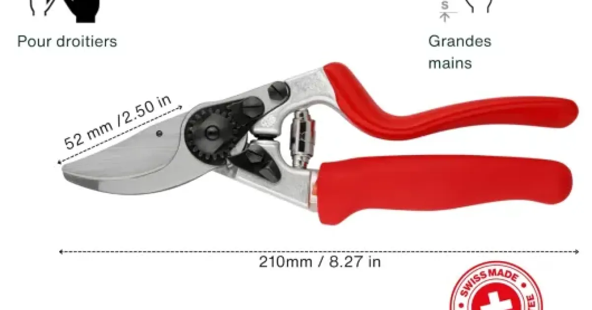 Test FELCO 7 : le sécateur pour grandes mains qui mise sur le confort