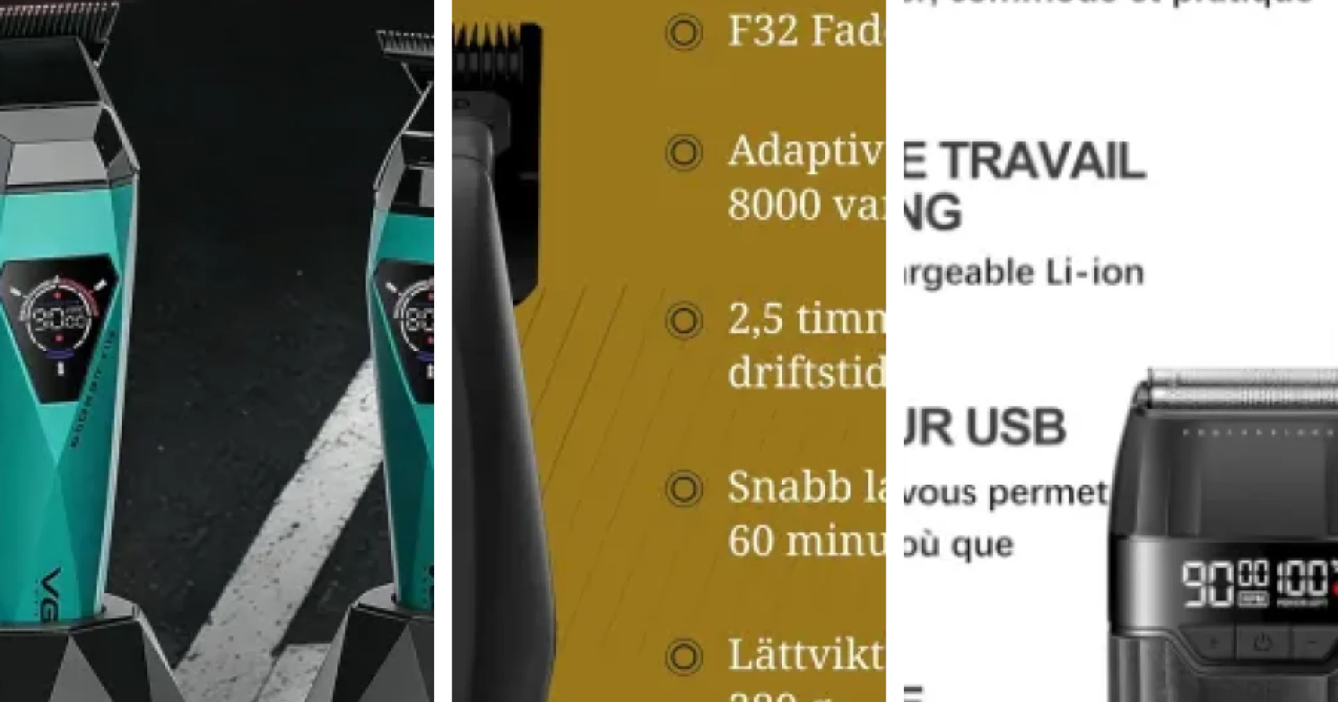 Top Tondeuses professionnelles