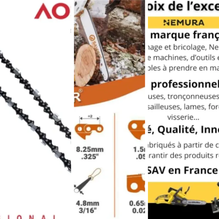 Quel chaînes de tronçonneuse choisir ? Top 5 (2026)