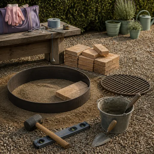 Plan de brasero pour le jardin : concevoir un foyer de cuisson élégant et durable